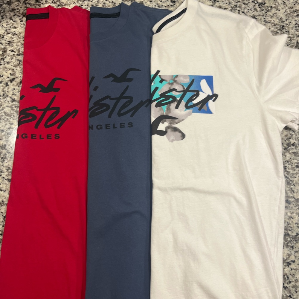Mens Hollister T-shirt bundle